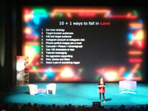 Pavlína Louženská a jejích 11 tipů jak se zamilovat (na Instagramu).